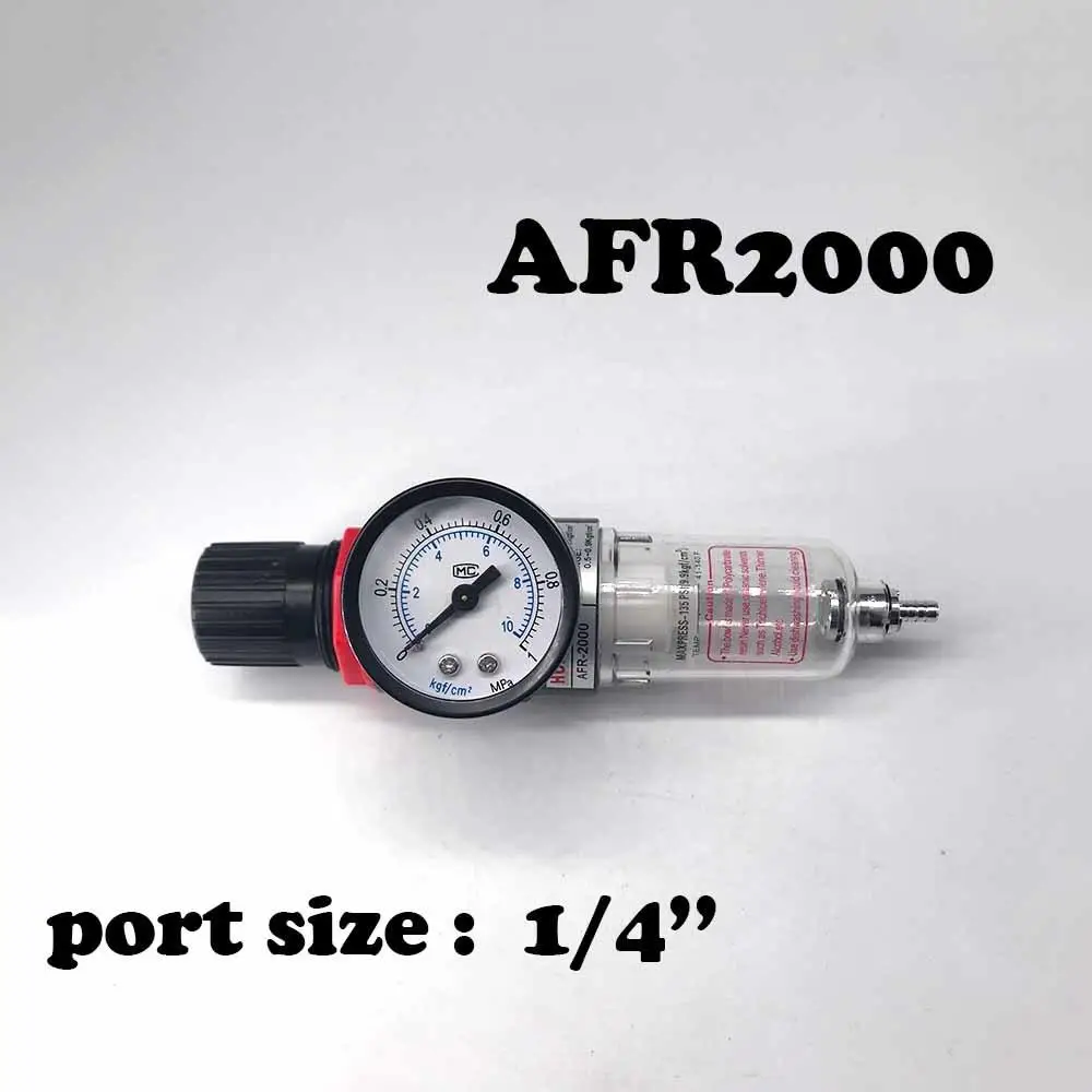Affr2000 Бесплатная доставка источник сжатого воздуха для очистки FilterPressure Gauge