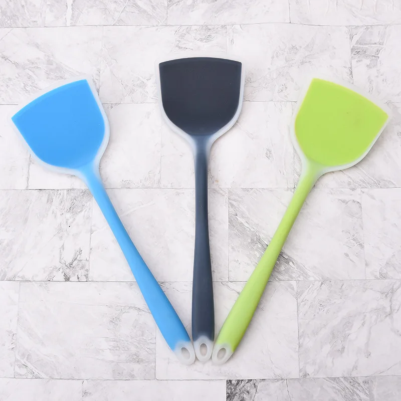 

Manufacturers Direct Selling Kitchen Silicone Spatulaã€€ Silica Gel Kitchen Ware Spatula Non-stick Pot Silicone Spatula Silica Gel