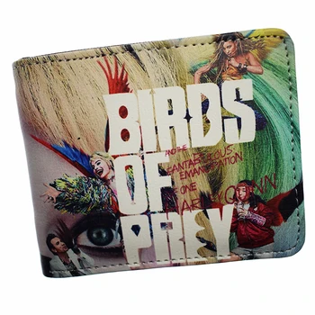 

New Birds of Prey: And the Fantabulous Emancipation of One Harley Quinn Wallet Short Purse with Coin Pocket