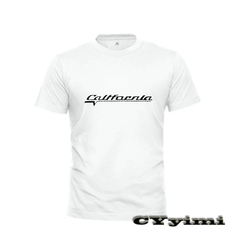 For MOTO-GUZZI CALIFORNIA Custom   T Shirt Men New LOGO T-shirt 100% Cotton Summer Short Sleeve Round Neck Tees Male