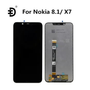 

HD 6.18" LCD Screen For Nokia 8.1/X7 LCD Display Touch Digitizer Screen For Nokia X7 Display For TA-1119 TA-1121 TA-1128 TA-1131