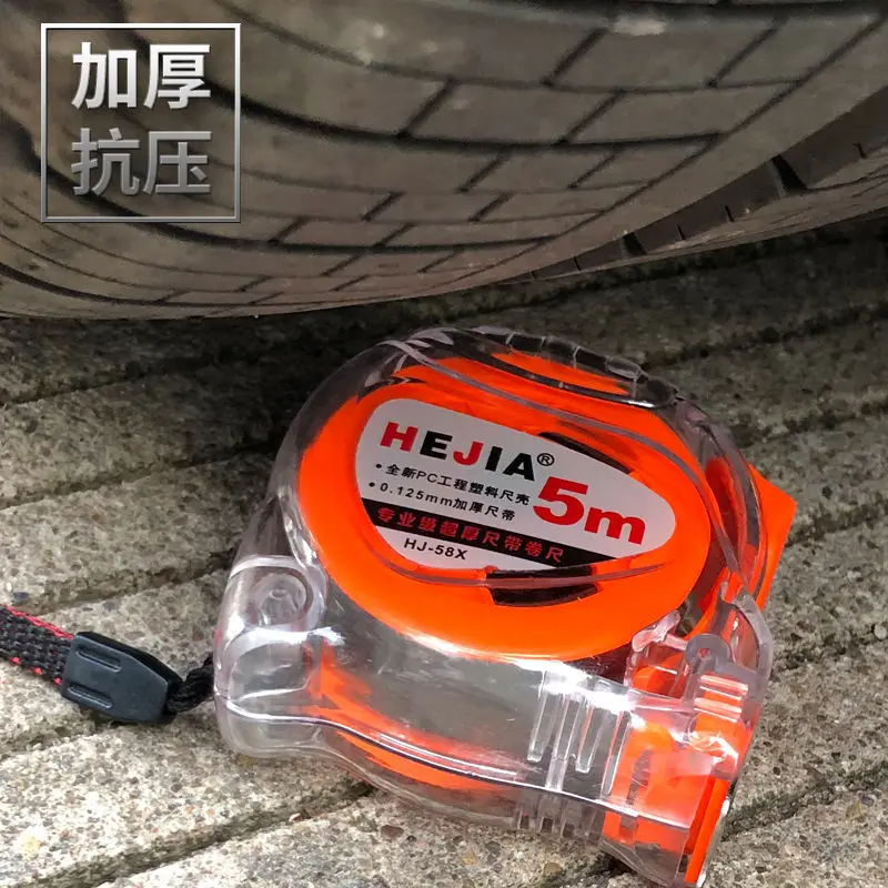 

Stainless Steel Waterproof Tape Measure 3 M 5 M 7.5 M Shatter-resistant Transparent Thick Wear-Resistant Measuring Tape Caliper