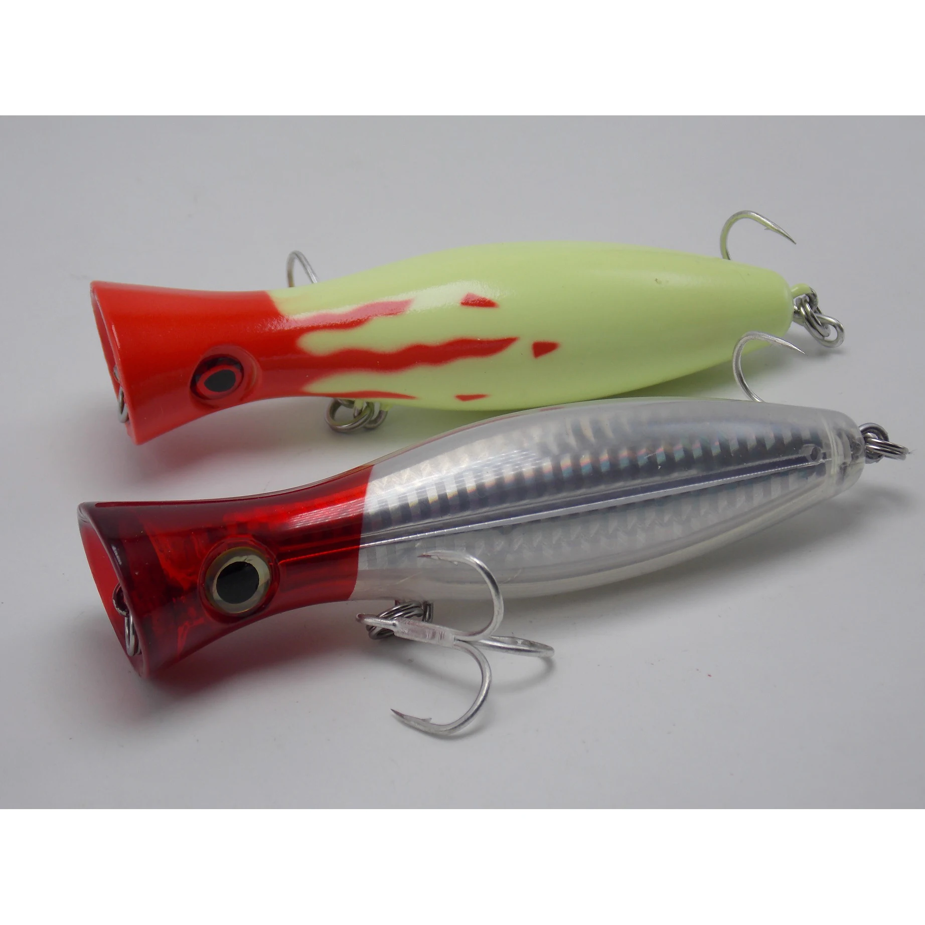 CATCHSIF 4pcs Big Game Saltwater Power Popper Fishing Plug 1.5oz