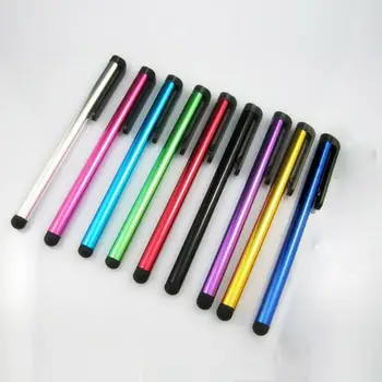 

10pcs/lot Capacitive Touch Screen Stylus Pen for IPhone IPad IPod Touch Suit for Other Smart Phone Tablet Metal Stylus Pencil