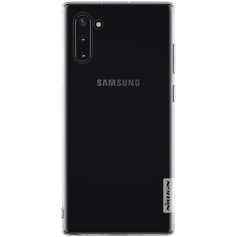Для samsung Galaxy A50s A30s A70s A50 A30 A70 Примечание 10 10 Plus чехол Nillkin из ТПУ 0,6 мм мягкий чехол для телефона задняя крышка прозрачный чехол - Цвет: Clear