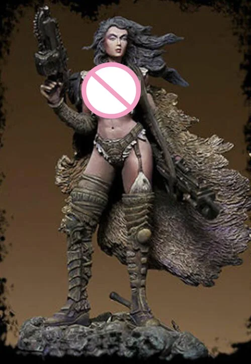 1/22 шкала resin смола фигура пост apocaliptic девушка GK фигура