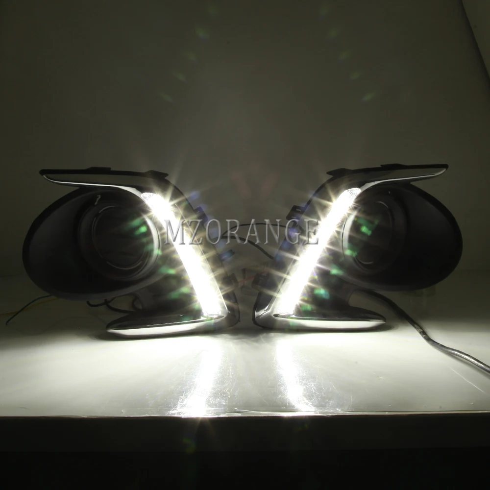 Для Mitsubishi Attrage Mirage G4 2012- головной светильник светодиодный DRL противотуманный светильник s головной светильник s дневные ходовые огни Дневной светильник противотуманный светильник