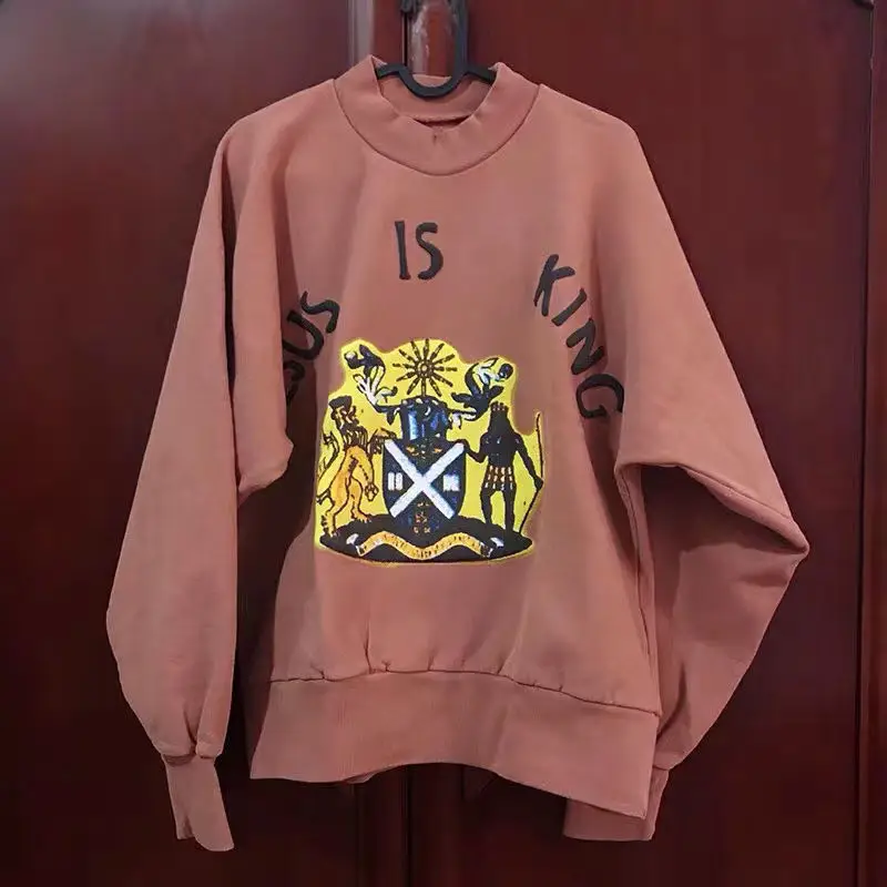 20ss 1:1 Kanye West и надписью Jesus Is King Ямайка толстовки с капюшоном в стиле Харадзюку