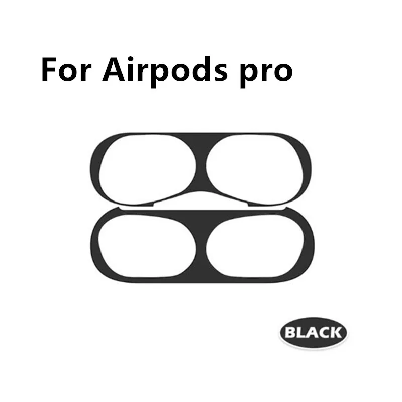 Для Airpods Pro 2 Чехол с металлической защитой от пыли беспроводные наушники защита от пыли для Air pods 2 pro 3 1 Eirpods Airpots кожа autocolantes - Цвет: For Airpods Pro