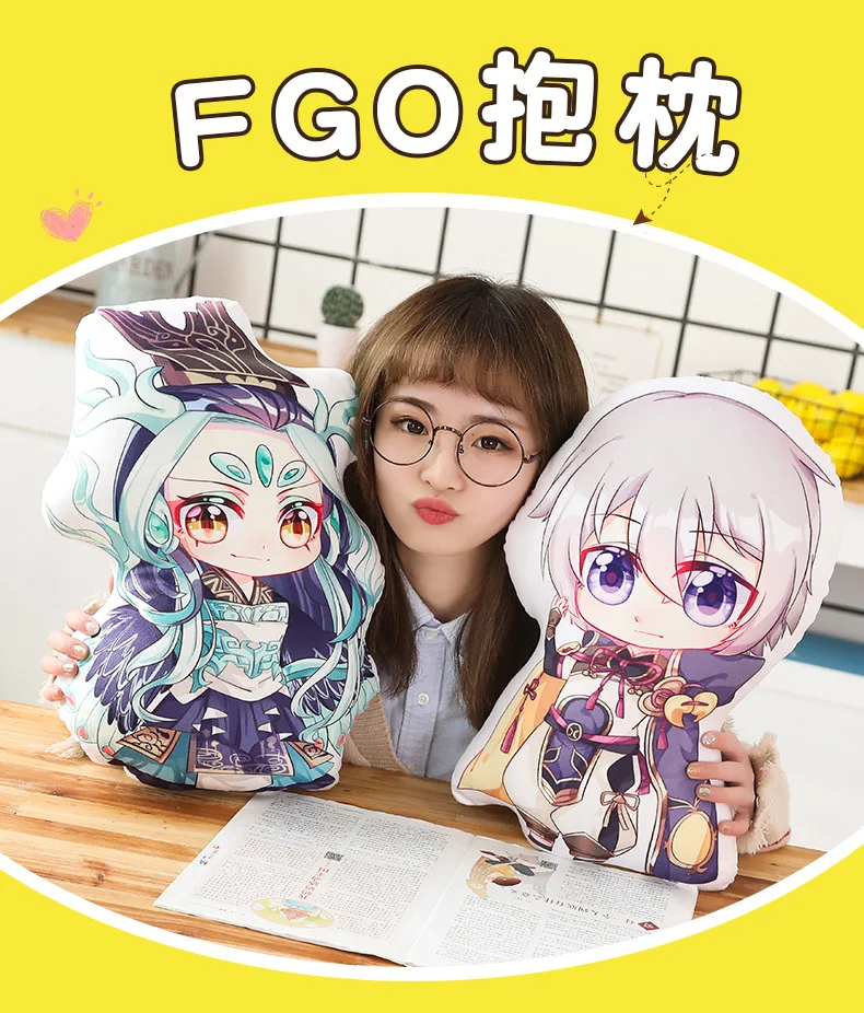 Оригинальная FGO игра сопутствующие товары Ying Zheng Lanling King двухсторонняя печатная Подушка второй элемент Подушка комикс Exhi