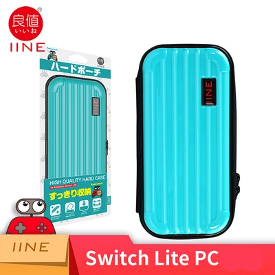 PC Bag Green Мини-переключатель Lite жесткий защитный чехол для ПК анти-падение чехол для nintendo Switch Lite TPU прозрачный корпус Кристальный корпус для nintendo Switch Lite консоль контроллер Аксессуары для хранения Жесткий ПК сумка EVA сумка для переноски - Цвет: PC Bag Green