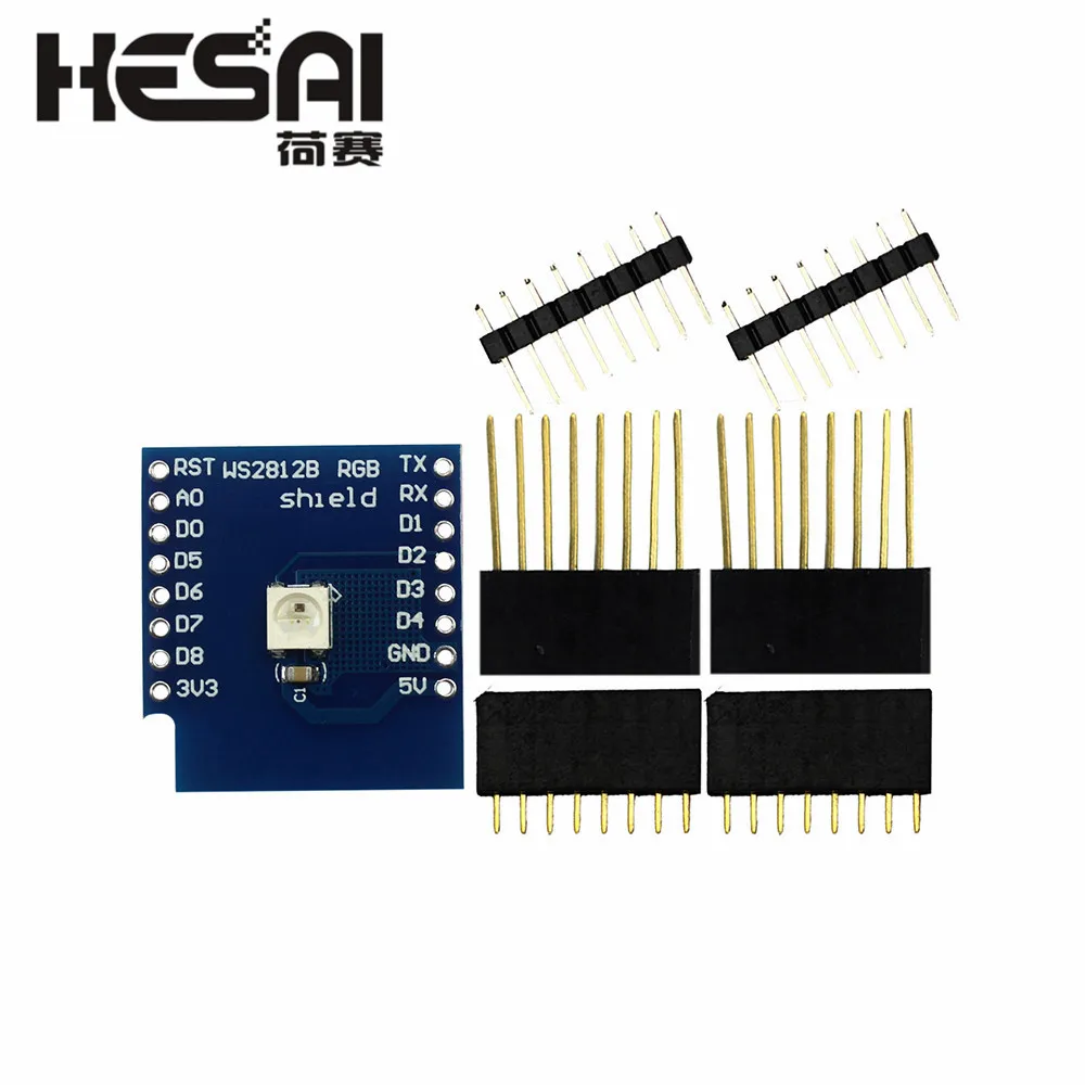 Макетная плата ESP8266 D1 Mini Pro WiFi NodeMcu Lua Защита аккумулятора Relay SHT30 WS2812 Dual Base 0 66 OLED для
