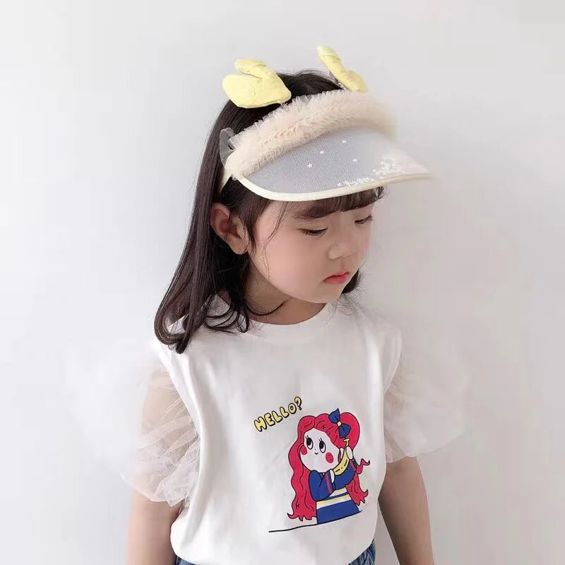 Baby Girls//Boys Cotton Baseball Cap Sun Summer Hat Novelty Faced Striped 2-6 yrs