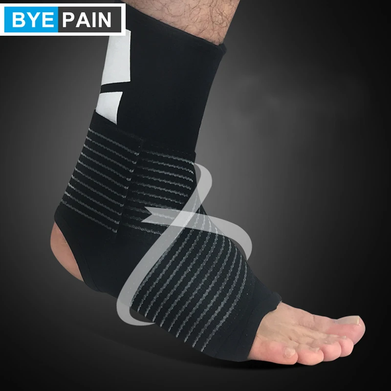 1 шт. BYEPAIN компрессионная повязка для ног бандаж на лодыжку поддержки арки и