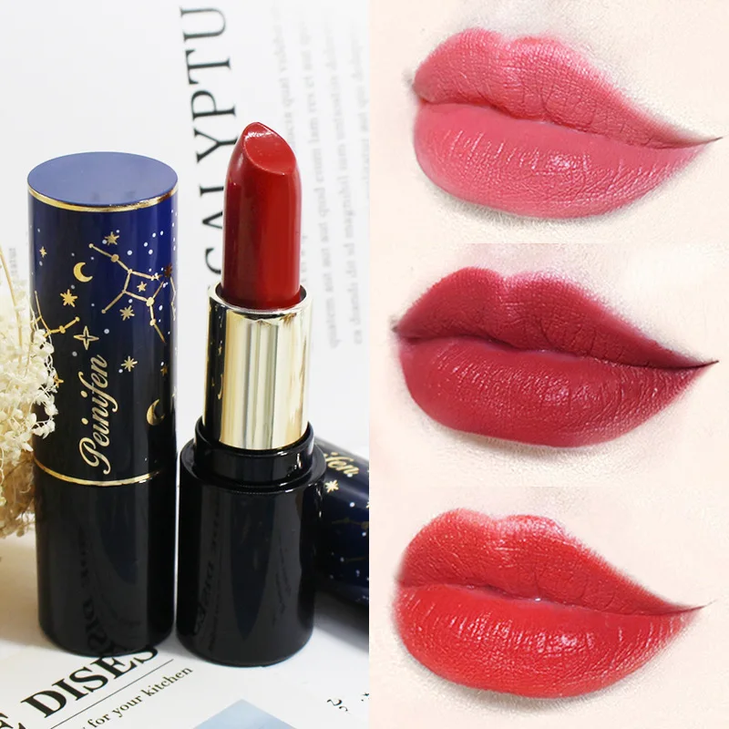 Матовая cmakeup Женская Сексуальная прочная водостойкая Красная губная помада для