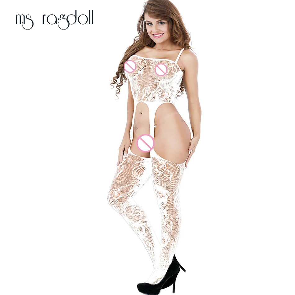 Сексуальное боди с открытой промежностью Ms Ragdoll сексуальное нижнее белье одежда