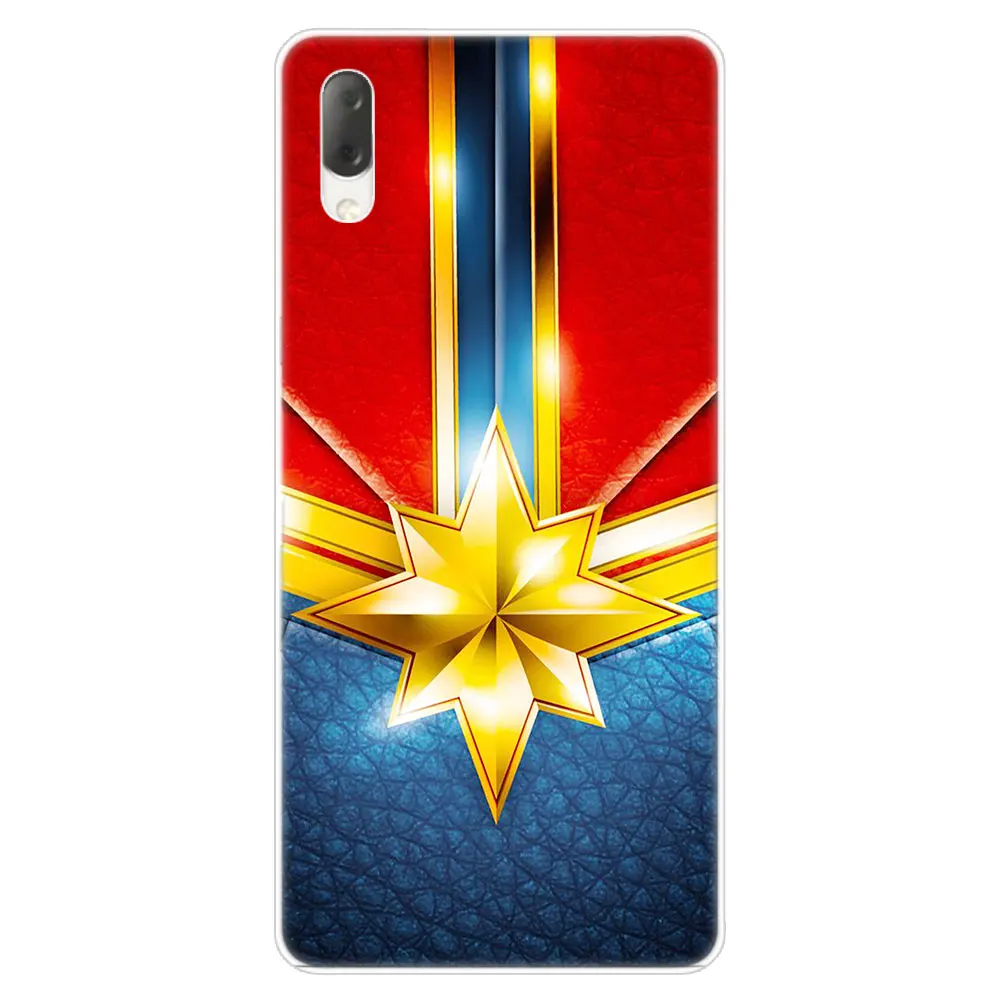 003 С героями комиксов Марвел, Марвел Капитан жесткий чехол для Sony Xperia L1 L2 L3 X XA XA1 XA2 XA3 ультра 10 плюс E5 XZ XZ1 XZ2 компактный XZ3 XZ5 2 20 крышка - Цвет: 003