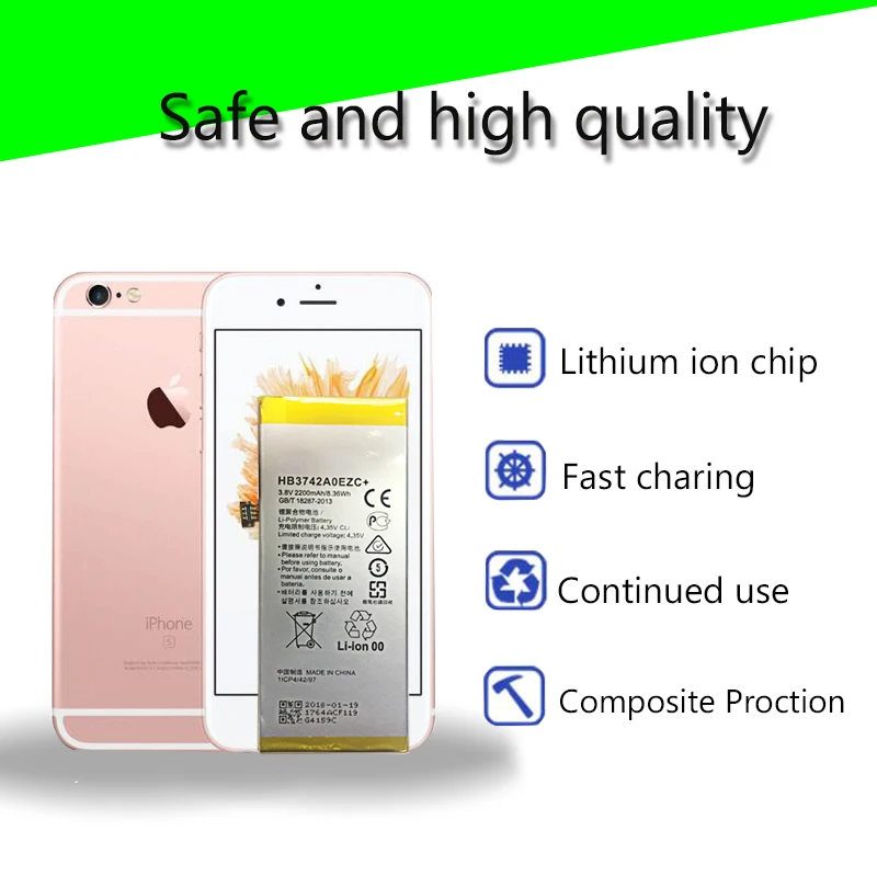Ykaiserin 2200 мАч hb3742a0ezc+ аккумулятор для huawei p8 lite ale-l21 l23 l02 l04 сменная аккумуляторная батарея