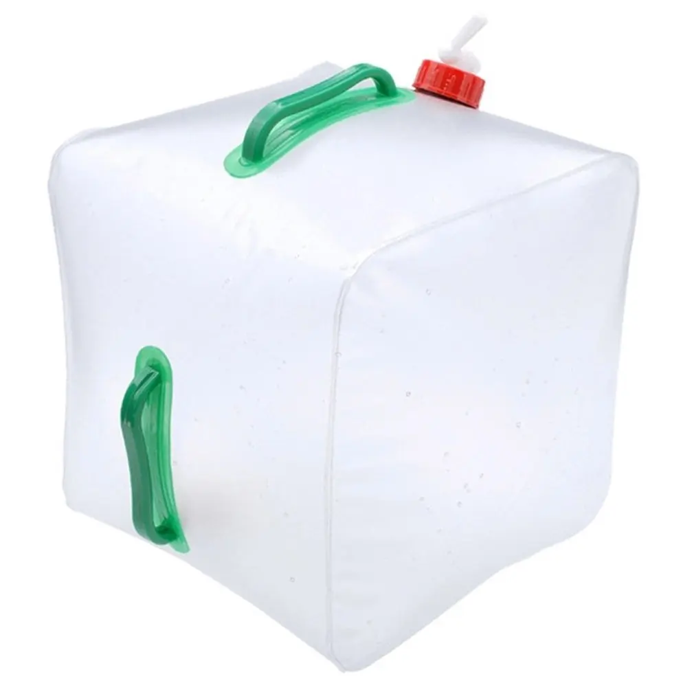 

20L Folding Drinking Water Bag Outdoor Sports Camping Hiking Travel Water Storage Container Drink Carrier Holder