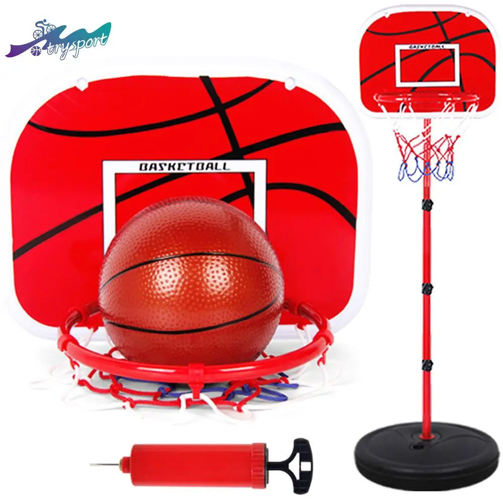 

(1.5m Basketball Rack Color Frame) 1.5m Children Indoor Liftable Basketball Rack Mini Adjustable Basketball Outdoor Game