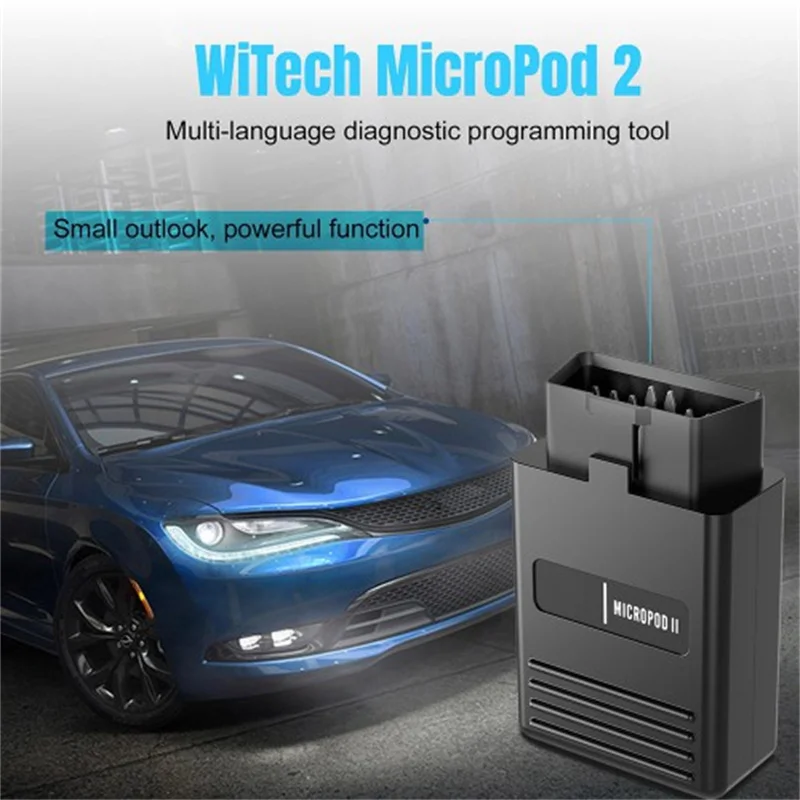 Wifi V17.04.27 wiTech M-icroPod 2 Diagnostic Tool For Chrysler   For Dodge For Jeep/Fiat Online Version Supports Car till 2018 best car battery charger