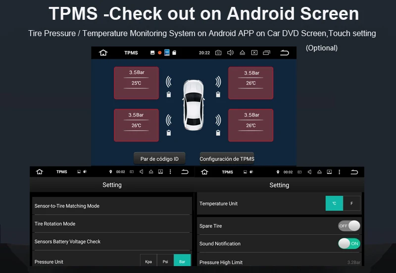 android car dvd 2din