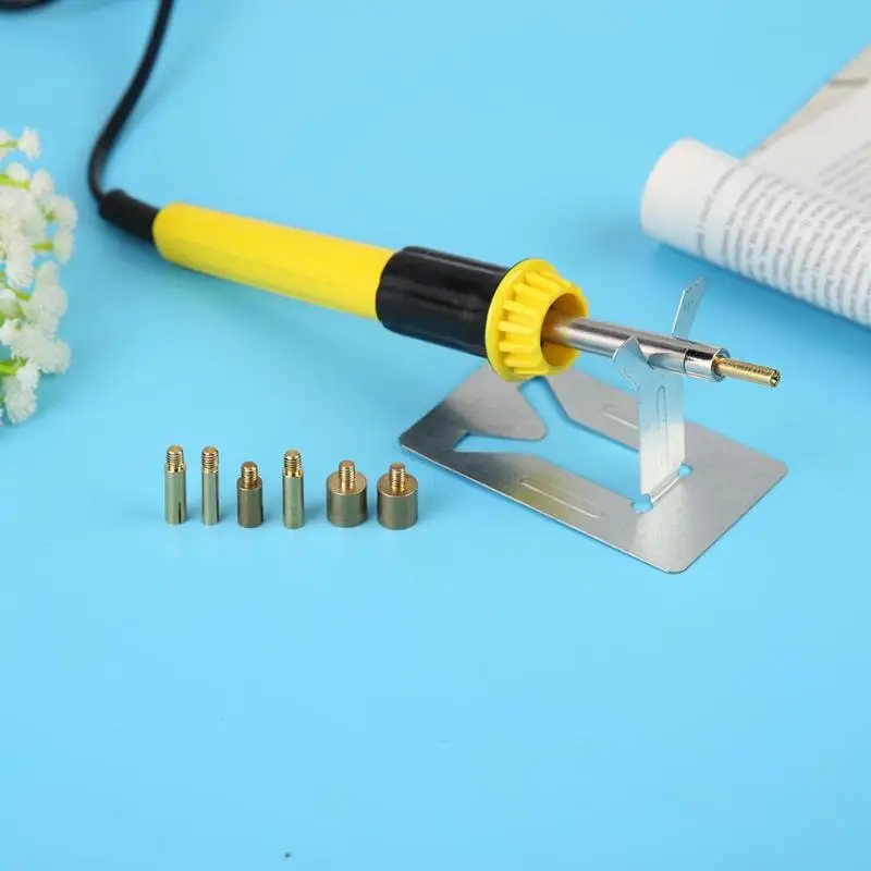 DIY Подогрев железа на палочке термофиксация инструмент одежды быстрый нагрев аппликатор для исправления