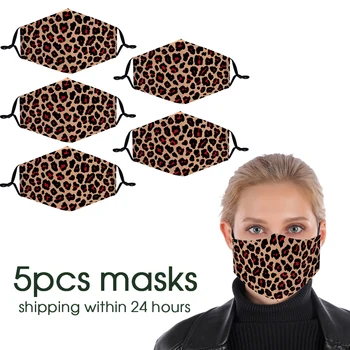 

Fashion Printing Reusable Protective PM2.5 Filter mouth Mask anti dust Face mask Windproof Mouth-muffle bacteria proof Flu Mask