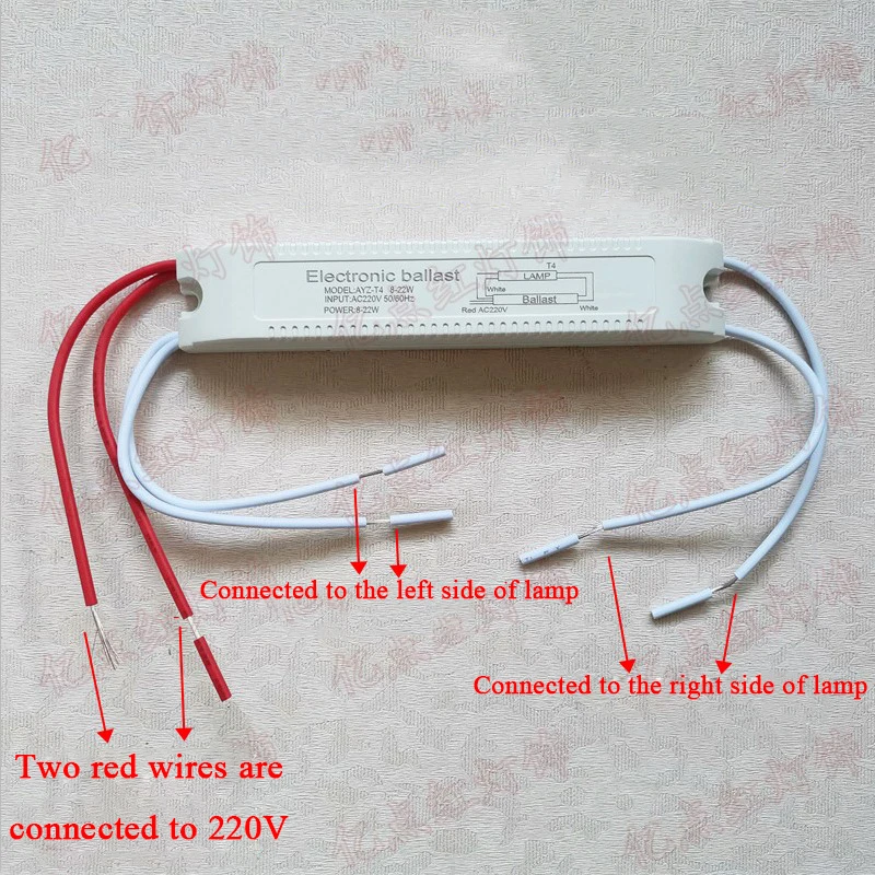 Ac220v 50/60hz T4 T5 Electronic Ballast For Lens Headlight Mirror Front Light Fluorescent Lamp 8