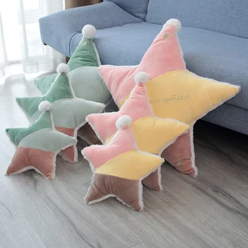 

Creative Star Doll Plush Toy Soft Stuffed Stars Pillow Home Pillow Cushion Children Room Decoration Toys Gift