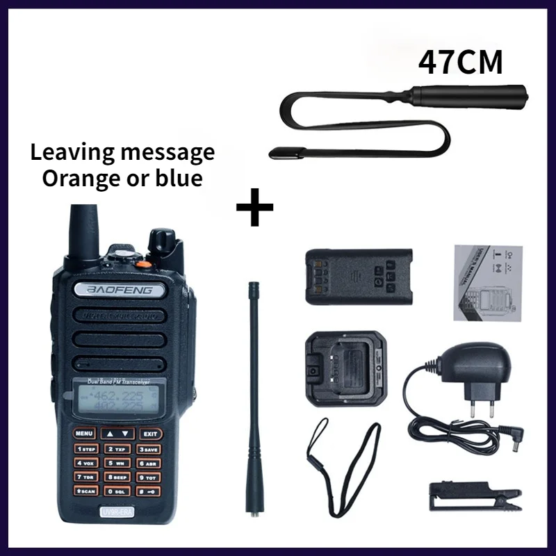 2021Baofeng UV-9R Plus ERA Upgraded Version of Long Range 10w portable Two Way RadioStations Hunting UV-9R PLUS IP68 Waterproof walkie talkie set Walkie Talkie