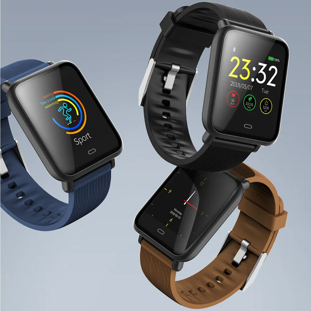 Smartwatch Fitness Tracking Watch 1.3Inch Color TouchScreen Waterproof Smart Bracelet AS99