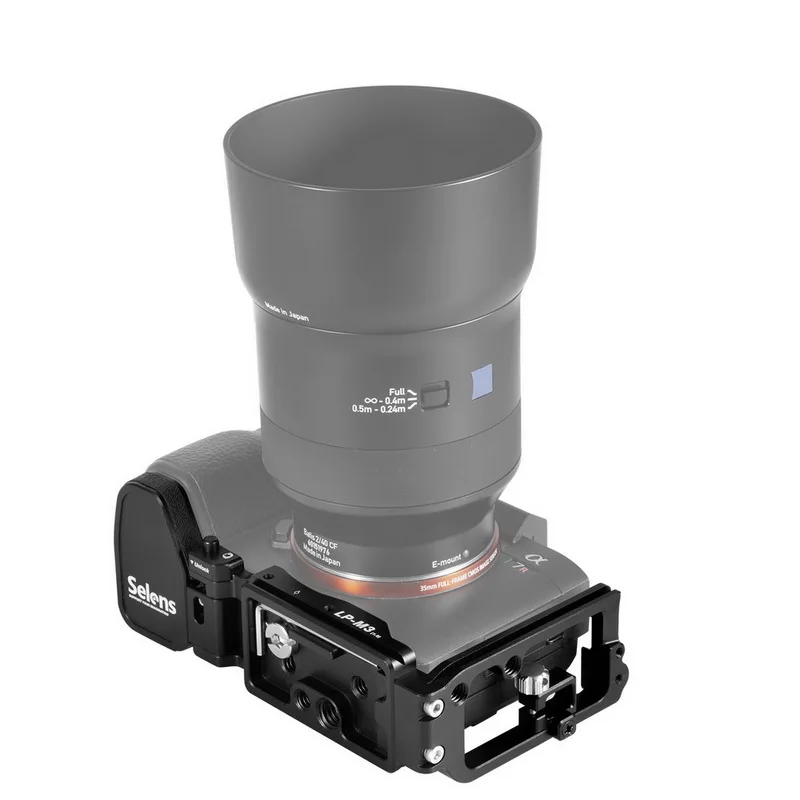 Selens A7 L кронштейн для sony A7SIII A7III A7RIII A9 Arca-Swiss стандарт L пластина крепления штатива быстросъемный Комплект расширения