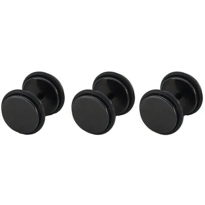 Круглые накладные ушные вилки неоновые акриловые простые Mujer силиконовые