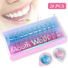 Mouthwash Mint/Rose For Bad Breath, Individual Package Travel Size(0.45 Oz., 20 Counts) Cleanses The Mouth Fresh Breath
Mouthwash Mint/Rose For Bad Breath, Individual Package Travel Size(0.45 Oz., 20 Counts) Cleanses The Mouth Fresh Breath