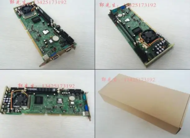 Высокое качество, тест, Промышленная материнская плата компьютера, PCA-6003V, отправляет вентилятор памяти процессора PCA-6003 Rev. A1 A2