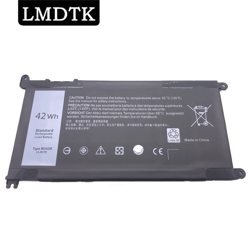 LMDTK Новый WDX0R ноутбук Батарея для Dell Inspiron 13 5000 5368 5378 7368 14 7000 7560 7460 5567 15MF PRO-1508T FW8KR WDXOR