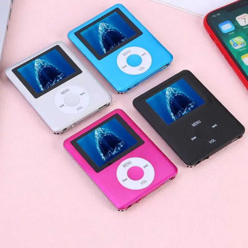 1,8 дюймов мини MP3 MP4 музыкальный плеер 3th Gen ЖК-экран металлический корпус MP4 плеер Поддержка TF карта электронная книга чтение fm-радио