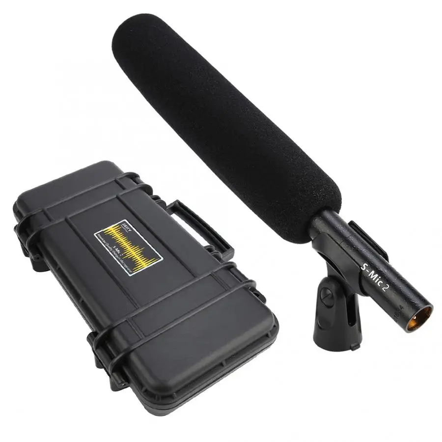 Aputure Deity S-Mic2 мини микрофон для мобильного телефона с 3,5 мм аудио интерфейсом Студийный микрофон конденсаторный микрофон