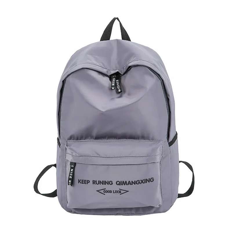 Новый мужской и женский нейлоновый рюкзак в Корейском стиле Простые большого