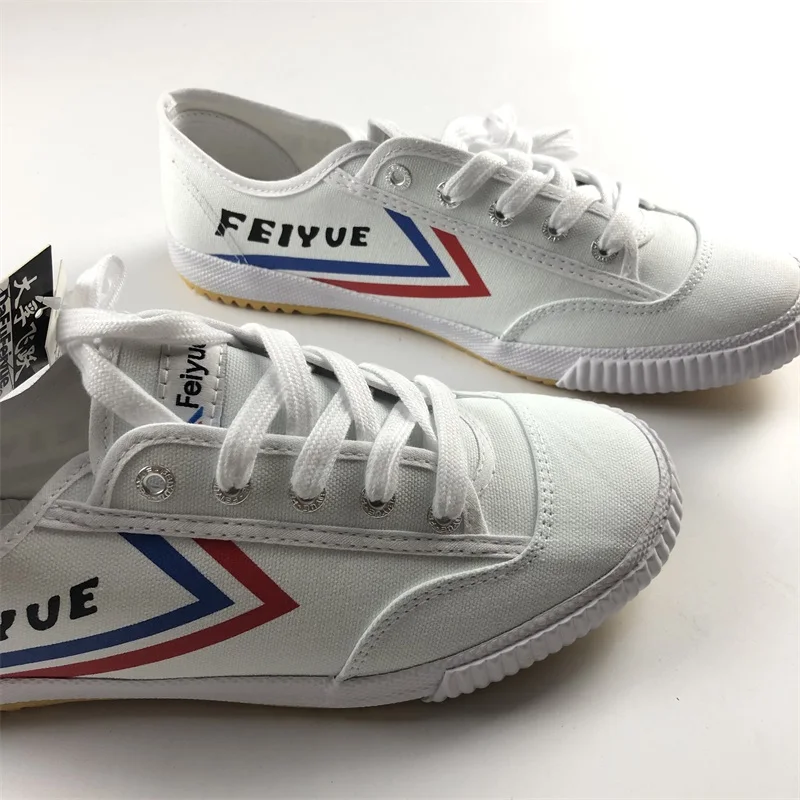 Китайская FEIYUE обувь для кунг-фу, Классическая обувь для боевых искусств, Таи Чи, каратэ, Тканевая обувь для детей, мужские удобные дышащие кроссовки для бега