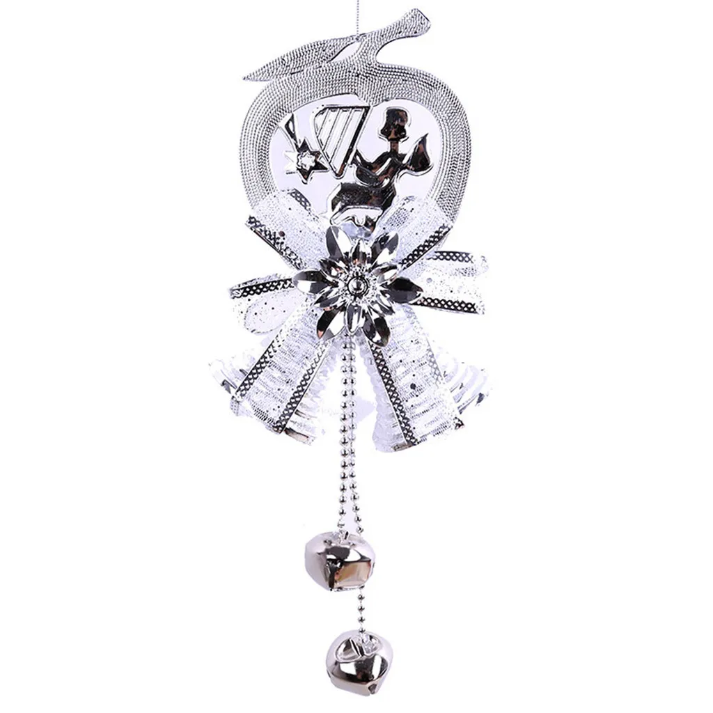 45# Christmas Bell Decortive Pendant Christmas Tree Hanging Ornament Home Decor Hanging Pendant Christmas Tree Decor