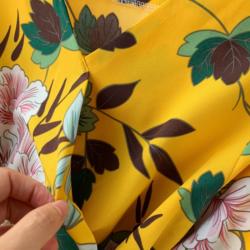 Boho V образным вырезом Летнее цветочное платье миди длинное шифоновое платье Вечерние Бандажное женское повседневное вечернее элегантное пляжное праздничное ТРАПЕЦИЕВИДНОЕ ПЛАТЬЕ