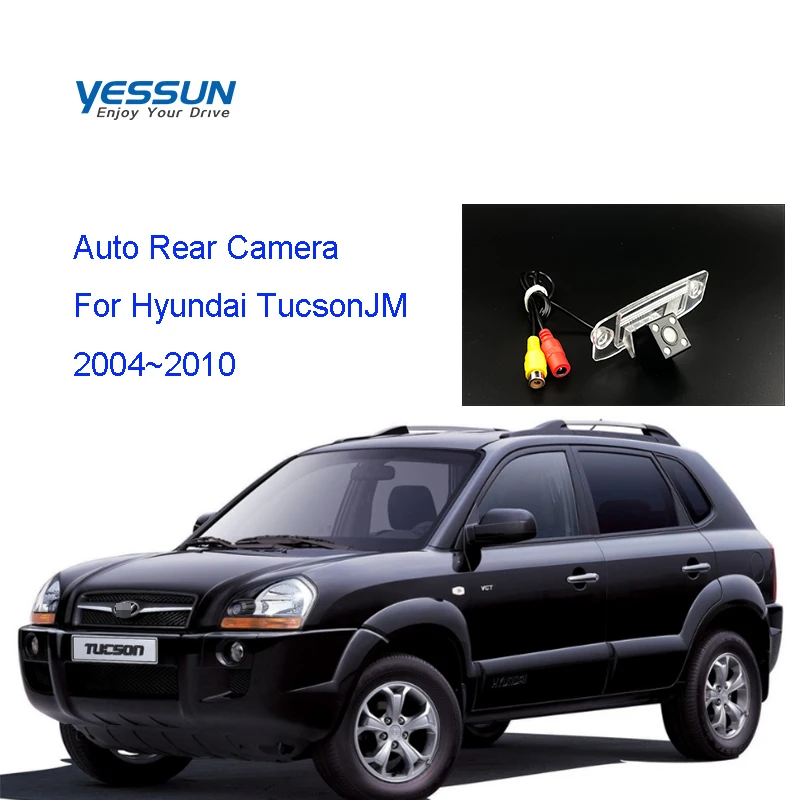 Камера заднего вида HD ночного видения для Hyundai Tucson JM 2004 2005 2006 2007 2008 2009 2010 резервная