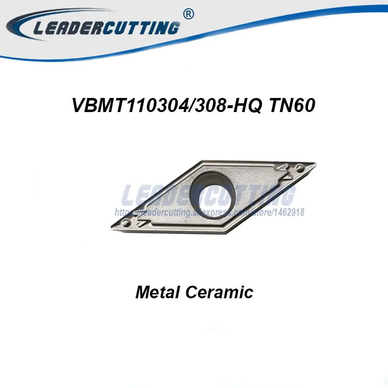 VBMT110304 VBMT110308-HQ TN60 *10PCS Turning Inserts for Lathe Holder SVVBN/SVJBR/SVQBR Ceramic Cutting | Инструменты