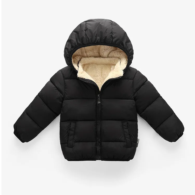 Winter Jackets Baby Down Jacket Cotton Coat Kids Baby Clothes Infant Hooded Down Jacket for Boys and Girls