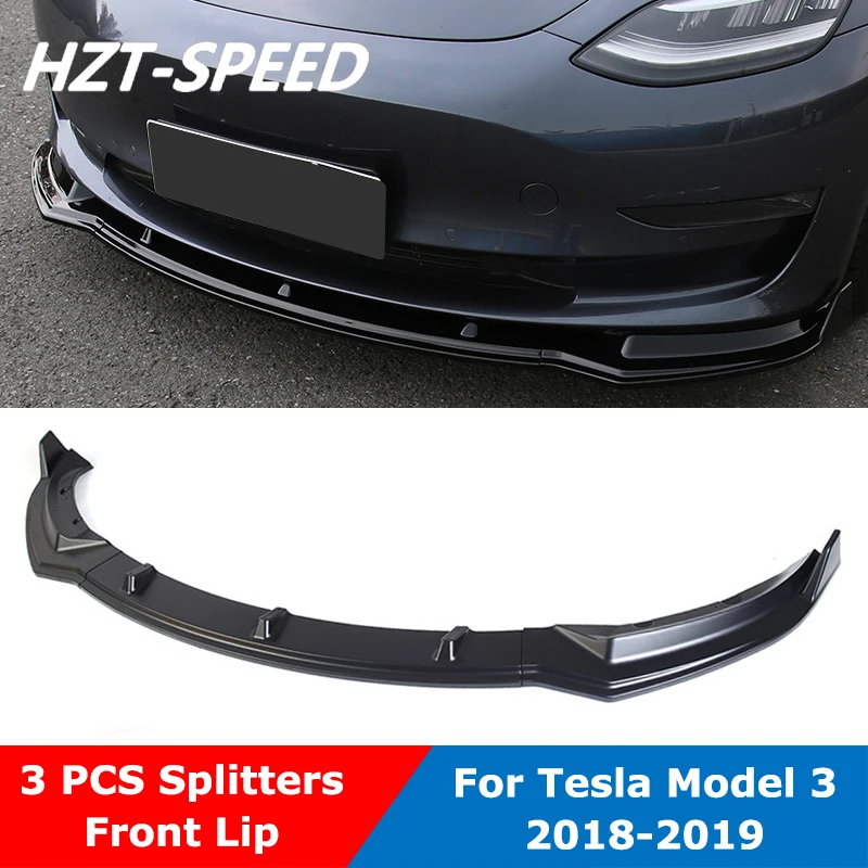3 шт. диффузор для переднего бампера Tesla Model 2018-2019 | Автомобили и мотоциклы