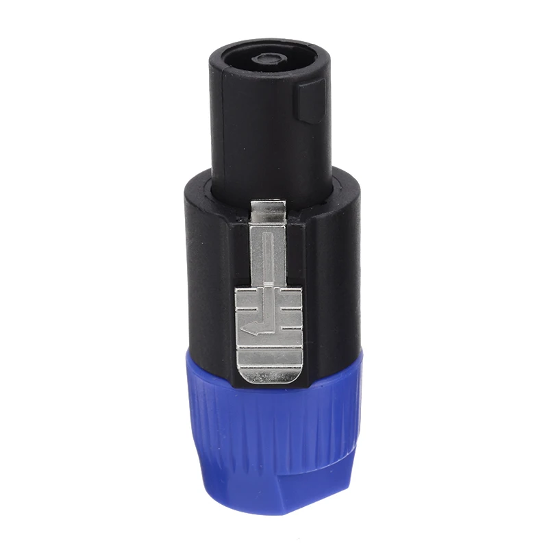 10pcs/pack 4 Pin Speaker Audio Plug 4 Pin Male Panel Mount Professional Power Plugs Jack Socket Connector