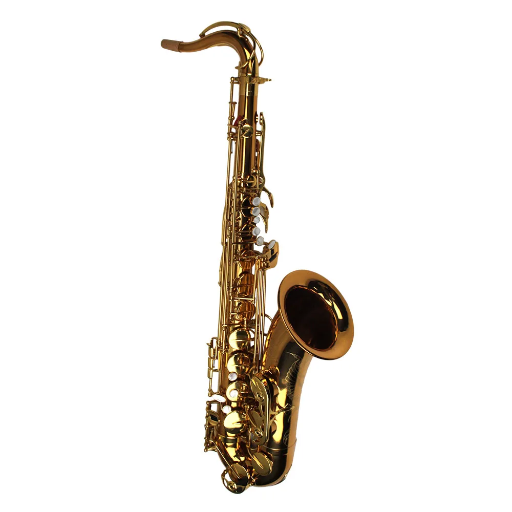 

High Grade professional dark gold color Tone Bb Tenor saxophone