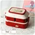 Kawaii Portable Lunch Box For Girls School Kids Plastic Picnic Bento Box Microwave Food Box With Compartments Storage Containers 13